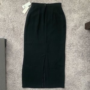 NWT Ankle Length Black Skirt
